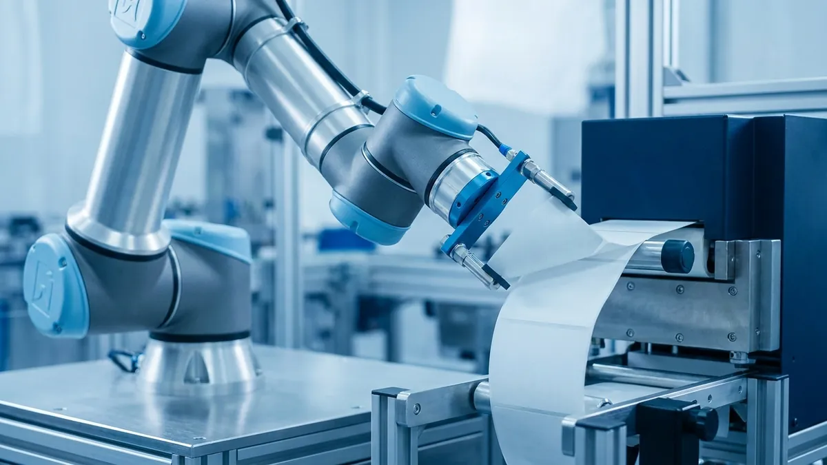 Peel, Present, Pick: Building a Robotic Label-Apply Station
