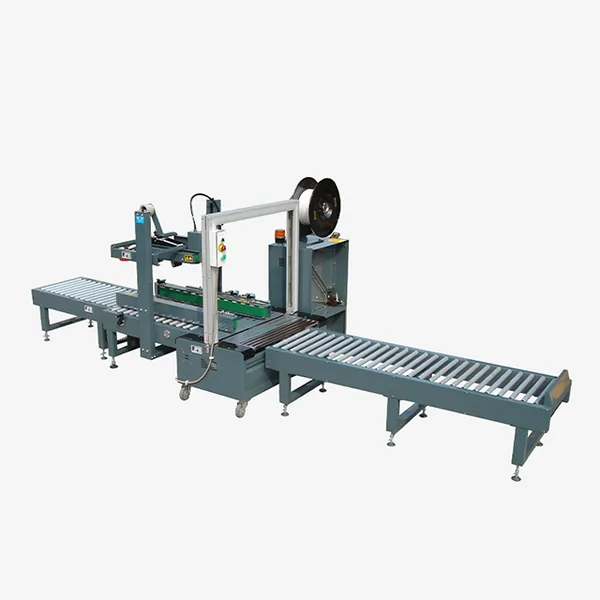 Carton Sealing Strapping Packaging Line series